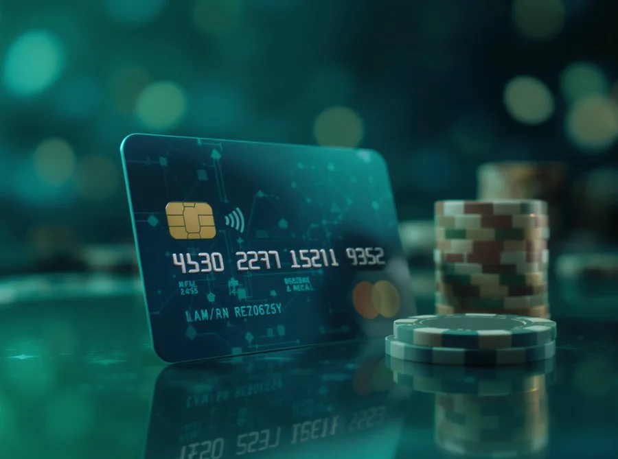 デビットカードの入金手順と3Dセキュア認証のイメージ